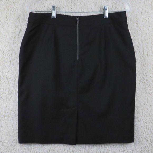 Worthington* Women's Fully Lined Backside Zipper/5" Slit Pencil Skirt~ Size 8 - Picture 2 of 7